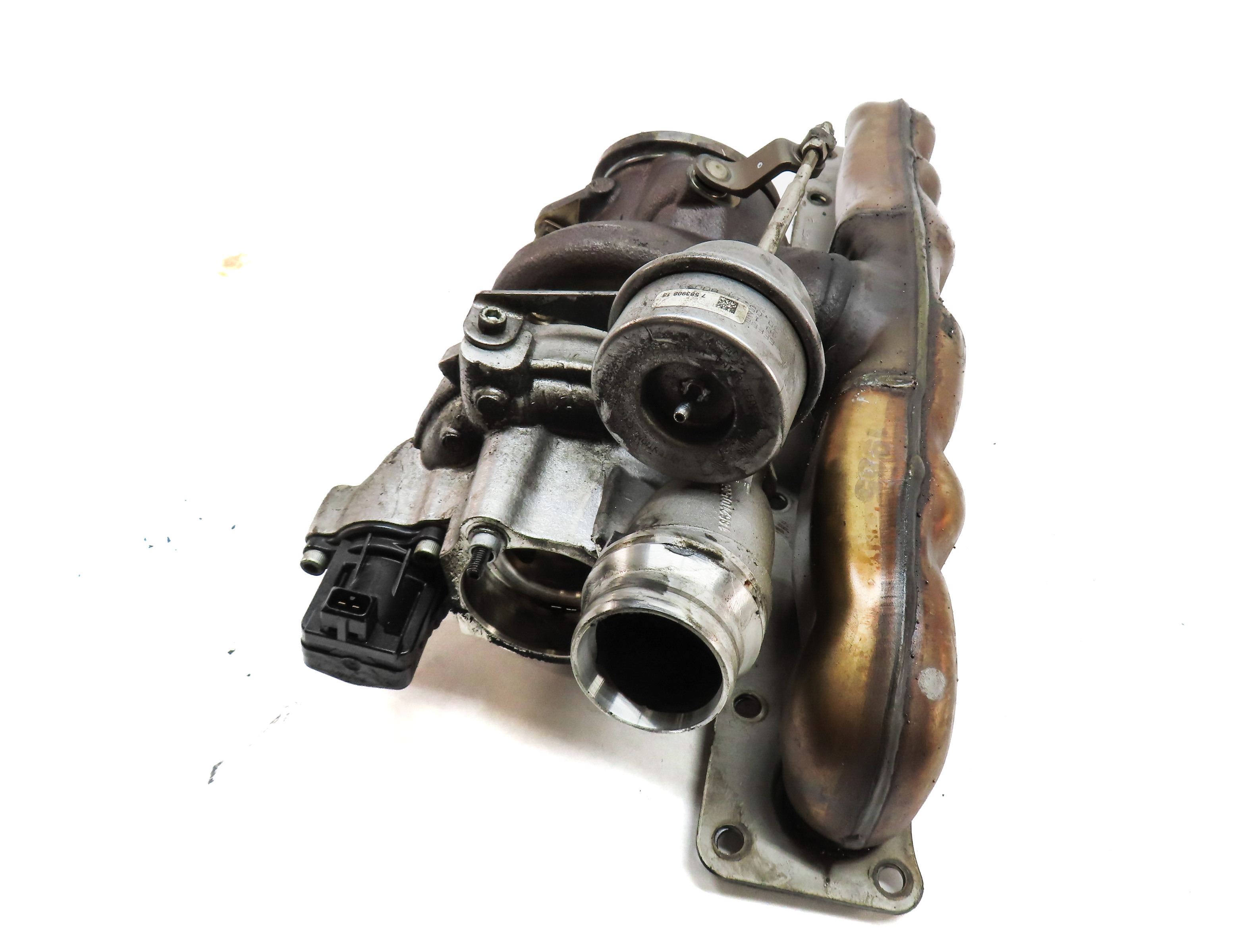 11-15 BMW 535i 535iGT 640i 740i (F01 F06 F07 F10) 3.0L N55 TURBO TURBOCHARGER — exact item pictured